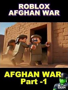 Roblox Afghan War Gunfight Part-1🔥Realistic Helicopter Battle #robloxtrend #viralvideo