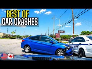 BEST OF CAR CRASHES COMPILATION | USA & CANADA - 69