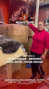 🏡✨ Exciting News! Unbox the joy with our latest shipment at RESALE CLUB DISCOUNT STORE! 📦🌟 Discover an array of new arrivals in home goods, bedding, area rugs, and home decor. Transform your space with top-notch quality at the best prices in the market! 🏠💖 🛋️ From cozy bedding sets to stylish area rugs and trendy home decor, we've got it all. Spruce up your home with the latest trends without breaking the bank! 💸✨ Don't miss out on this treasure trove of affordable home essentials! Visit 
