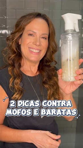 Regina Volpato | Já conhece a solução para mofos e baratas? Fica até o final para ver! Compartilhe com 3 amigos para espalharmos as dicas dos #TruquitosRV... | Instagram