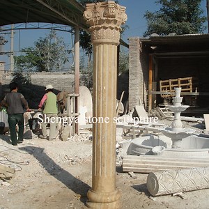 [Hot Item] Sandstone Marble Column Stone Sculpture (SY-C021)
