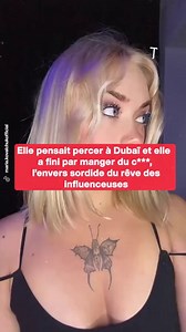 381K views · 1.9K reactions | Elle pensait percer à Dubaï et elle a fini par manger du c*ca, l’envers sordide du rêve des influenceuses. | Le Tribunal Du Net TV | Facebook