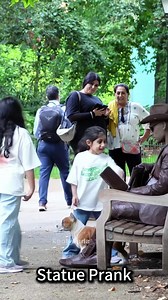 Statue prank #usa #prank #funnyvideos #bushman #statue