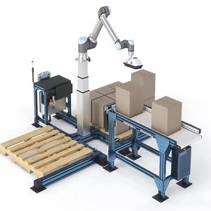 [Hot Item] 3D Visual Guide Carton Multi-Strip Multi-Code Palletizing Robot for Logistics Industry