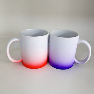 [Hot Item] Hg Supply Matte/Glaze Finish Sublimation Mug with Gradient Color Base