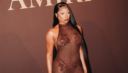 Real Haute Girl S**t! Megan Thee Sumptuous Stallion Scintillates In Curve-Caressing Dress At AMIRI’s Milan Flagship Store Celebration, Extends Slay Streak