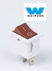 [Hot Item] Gq111 White Rocker Switch Stop Push Button for Running Machine with ENEC TUV UL