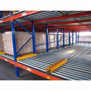 [Hot Item] Factory Shelves Fifo System Heavy Duty Steel Warehouse Rack Industrial Storage Pallet Flow Racking with Roller