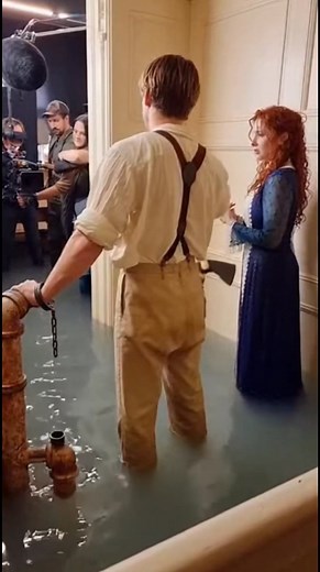 2.3M views · 26K reactions | The BTS Magic That Brought Titanic to Life  A candid moment shows the cast laughing with the crew before filming, reminding us how much heart and teamwork shaped this legendary movie. | Hollywood FrameLab | Facebook