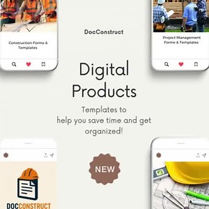 Konstruktion Projekt Meeting Kickoff Agenda - Etsy.de