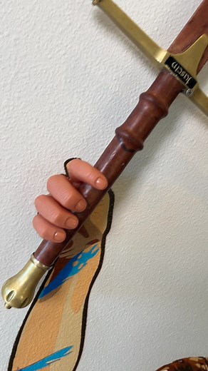 How to fix a sword hole in the wall 🗡 | Flom Prank Bank