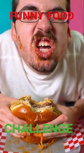 Crazy Food Challenge 😂 | Who Can Survive This Mess? 🍔🍕#FunnyFoodChallenge#MessyChallenge#FoodFail”