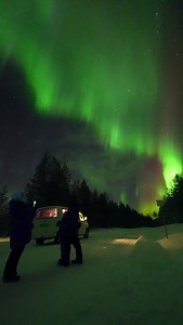 3.7K views · 351 reactions | Video of our trip yesterday. Those Brits are a bit crazy  #northernlights #shirtless #lapland | Aurora Hunting - Rovaniemi / Levi | Facebook