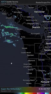 1.3K views · 27 reactions | Lightning off the WA coast and a few showers showing on radar. | Whatcom County Weather | Facebook