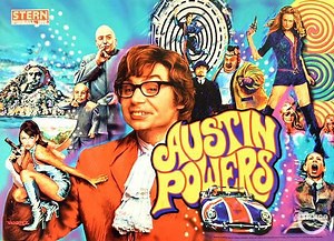 ColorDMD Replacement Display for Austin Powers Pinball Machine