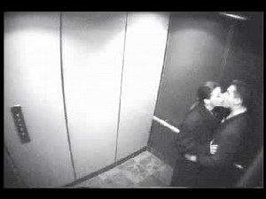 Security cam - blow job in an elevator - watch on VoyeurHit.com. The world of free voyeur video, spy video and hidden cameras