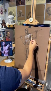 ورشة رسم figure . . . . . #artoftheday #draweveryday #drawings #paintcorrection #figure #artistsoninstagram #drawingsketch #رسم #فنون #فنون_جميلة | El Agizy Atelier