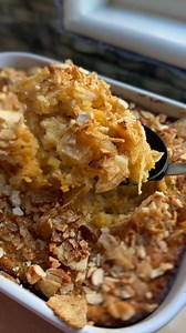 17K views · 24 reactions | This addictive Korean-Inspired Honey Butter Corn Pudding is the perfect blend of sweet, salty & crunchy. Recipe? All you have to do is top your favorite corn pudding recipe with Korean honey butter chips and bake until crispy! | Tasty UK | Facebook