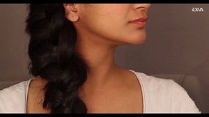 How to create a messy side braid! | iDiva