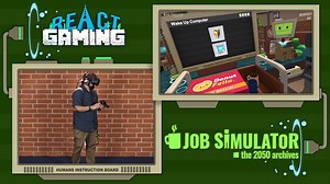 Would you mind going to work if it was in virtual reality? | REACT