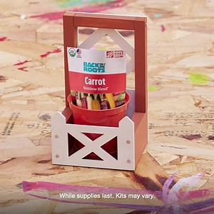 Join us to build a Lattice Planter with organic seeds from ​ Back to the Roots on April 6. | The Home Depot