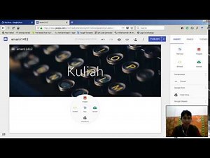 Tabel pada Google Site