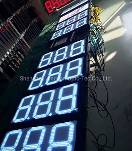 [Hot Item] 3 Digits 8.88 Display Format LED Gas Station Price Sign Display