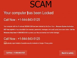"Your Computer Has Been Locked" (Google Security Scam) - Hoe te verwijderen