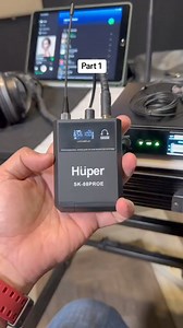 Mic wireless dari Huper kualitas suara Jernih #Microphone #WirelessHuper | M Muslim