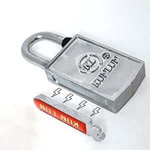 Amazon.com: Magnetic Padlock, Home Security Magnet Padlock-Magnetic Stripe Locks / Padlock Without Keyhole Anti-Blocking Anti-Pick Locks : Everything Else
