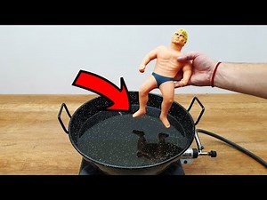 EXPERIMENT Stretch Armstrong in 300° HOT Oil