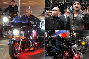 Vlad's 'Night Wolves' biker gang who vow to 'Make Russia Great Again'