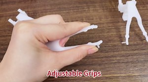 GJL 50Pcs Christmas Gutter Clips for Hanging Outdoor Lights, Weatherproof Christmas Clips for Gutter Guards Mesh Filter Shingles Eaves, Gutter Hooks for Mini C6 C7 C9 Rope Icicle