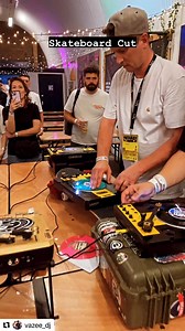 Skateboard Cut on the Reloop SPIN at Beatgeek / London. | Reloop - Solutions for DJs