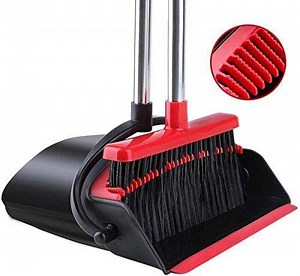 [Hot Item] Brooms & Dustpans Long Handle Brooms Floor and Cleaning Sweeping Brush Broom and Dustpan Sets