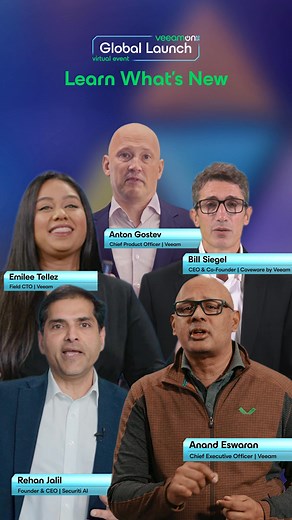 46K views · 53 reactions | Watch VeeamON keynotes to uncover our latest breakthroughs in security and AI. | Veeam Software | Facebook