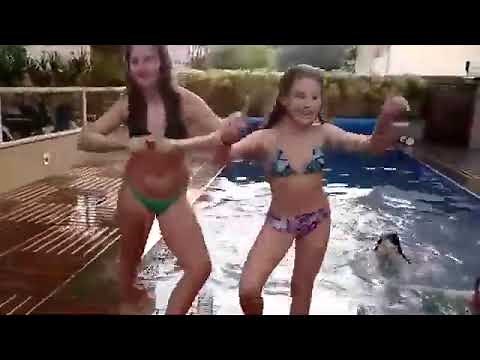 YOGA CHALLENGE pool challenge yoga