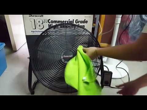 Duracraft 18" Commercial Grade High Velocity Fan