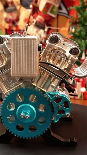 Build Your Own V8 Engine#engine #v8 #machine #modelkit #electronic #diy #stem