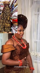 A very Luxury and beautiful bride 😍😍💝 George style inspiration ✨ Luxury Hand beaded George fabrics available ✅ #pimplelace #igbowedding #handbeadedgeorgefabrics #asoebipluginlagos #bellanaijaweddings #weddingdress #naijaweddings #igbobride #igbankwuigbo #edobride #porthacourtwedding #asoebiladies #yourubawedding #yourubabride #owambespecial #chinnybillsfabrics #georgefabricsinlagos #bride2024 #beadedlaceinlagos #bridesmaids #fabricsstoreinlagos #weddingdress #luxurybride | Chinnybillsfabrics