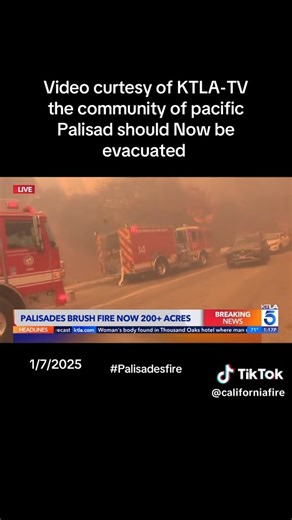 Posted by Cal Fire. @californiafire on TikTok | On the Scanner Lake County