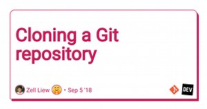 Cloning a Git repository