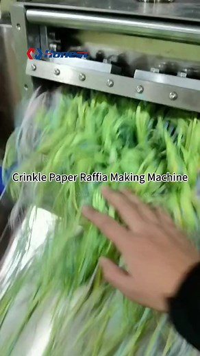 Crinkle Paper Raffia Making Machine_PP/Paper Raffia Grass Shredder Equipment. Mainly used to filling gift box. If you interested, Contact us for quote: Whatsapp/Wechat: 86 157 3676 7131 Email address:mandyzhang198722@gmail.com #shredder #papershredder #paperrecycling #recycling | Henan Honest Heavy Machinery Co., Ltd.