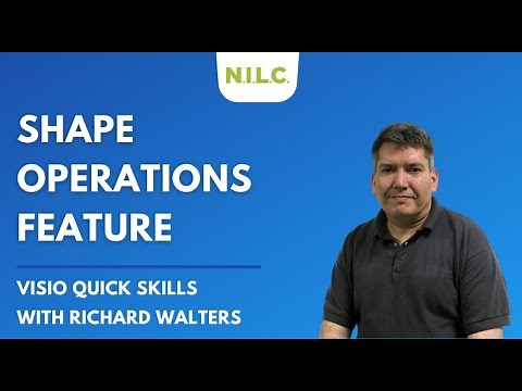 How to use the Shape Operations Feature in Microsoft Visio