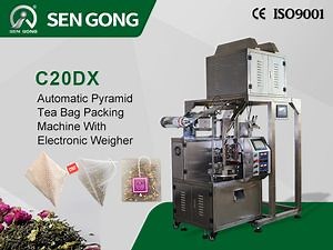 [Hot Item] Wholesale Automatic Pyramid Triangle Pouch Tea Bag Filling Packing Machine