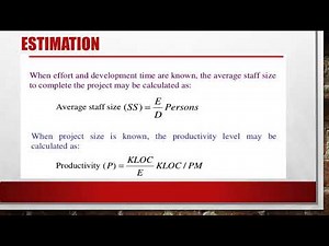 Lecture 18 COCOMO Model