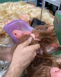 3.8M views · 5K reactions | The process of sewing doll hair! | Creative Bee | Facebook