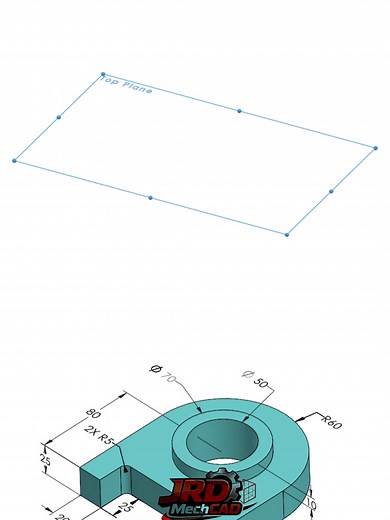 Solidworks Easy Extrude: Hole & Fillet Command Tutorial