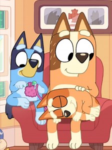Bingo is me, I am Bingo 🧡 #blueytok | bluey