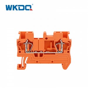 [Hot Item] DIN Rail Terminal Block Types Spring Terminal Block Cage Clamp